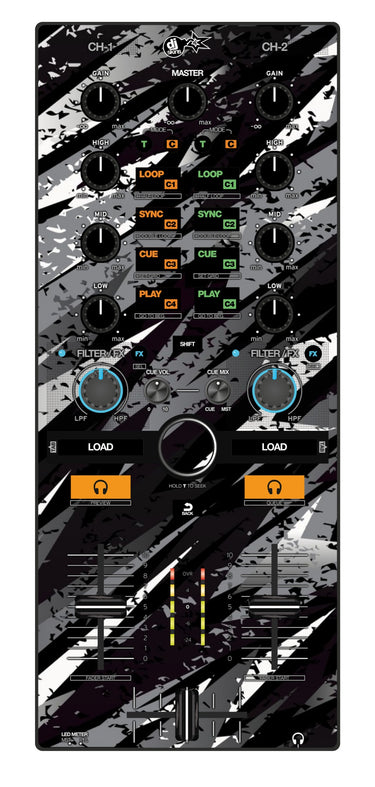 Reloop Mixtour Skin Sparkasm Black